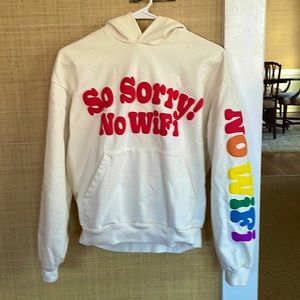 ⚠️ON 15% SALE⚠️ Madhappy ‘So Sorry! No WiFi’ Universal hoodie